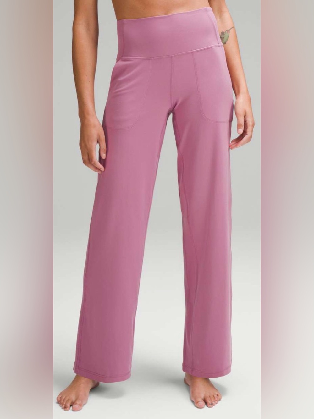 Lululemon Align High-Rise Wide-Leg Pant 31" Velvet Dust 2